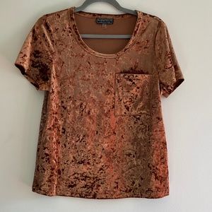 Brown Velvet Shirt